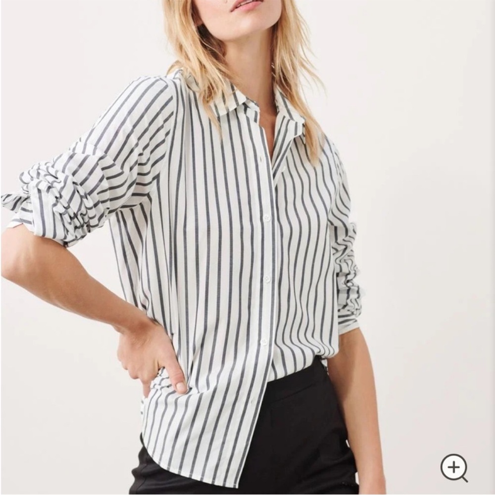Jenni Kayne Classic Shirt Striped Button Down